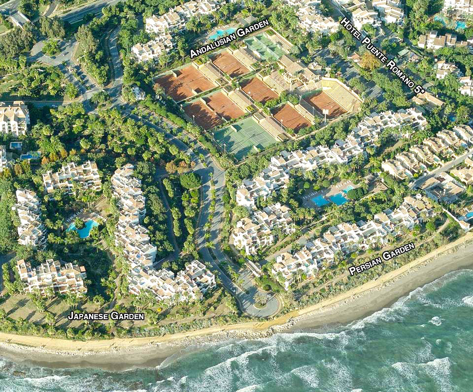 Map Marina Puente Romano